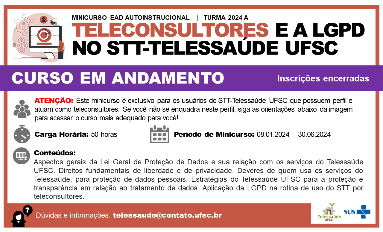 Telecons e a LGPD - Inscrições encerradas